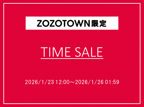 zozo‗timesale_2026.1.23～2026.1.25