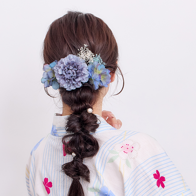 造花フラワー和装アレンジセット